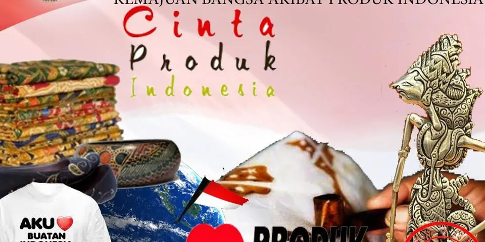Top 8 poster cinta produk indonesia