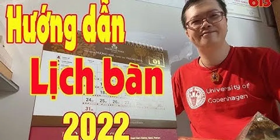 Quyển lịch tiếng Anh là gì - Tôi Hướng Dẫn