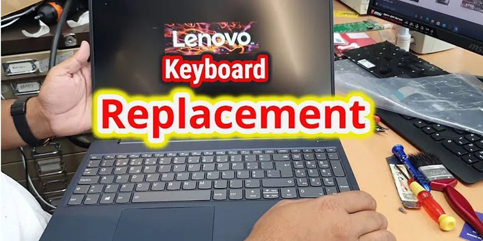 Replace laptop keys