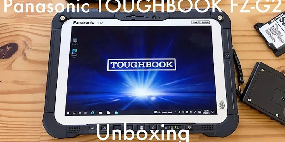 Rugged laptop Panasonic