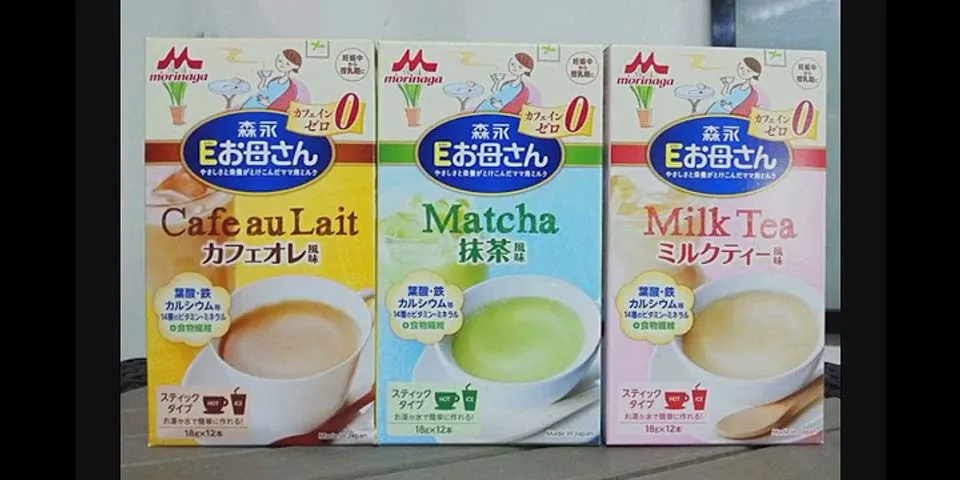 Sữa bầu Nhật tốt nhất hiện nay