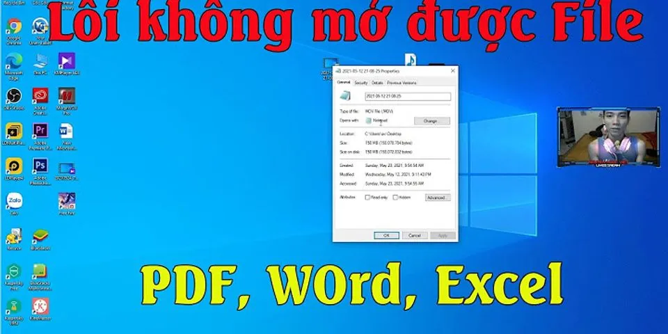 Tại sao không mở được file Word, Excel