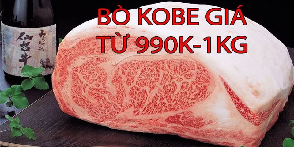 Thịt bò bao nhiêu 1kg