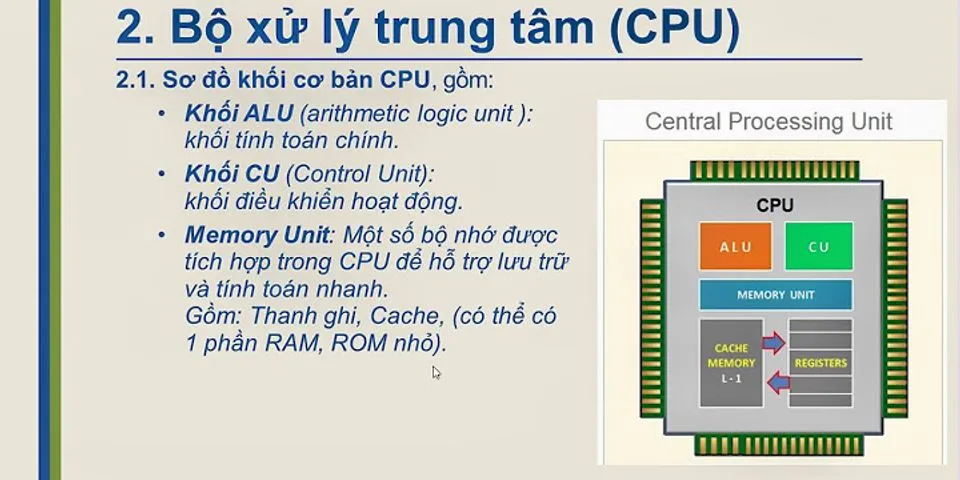 Tốc độ bus của CPU