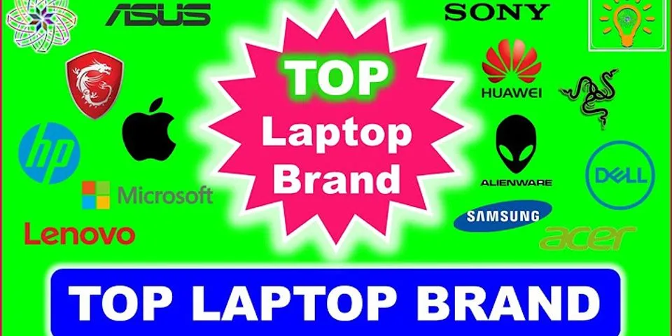Top laptop brand