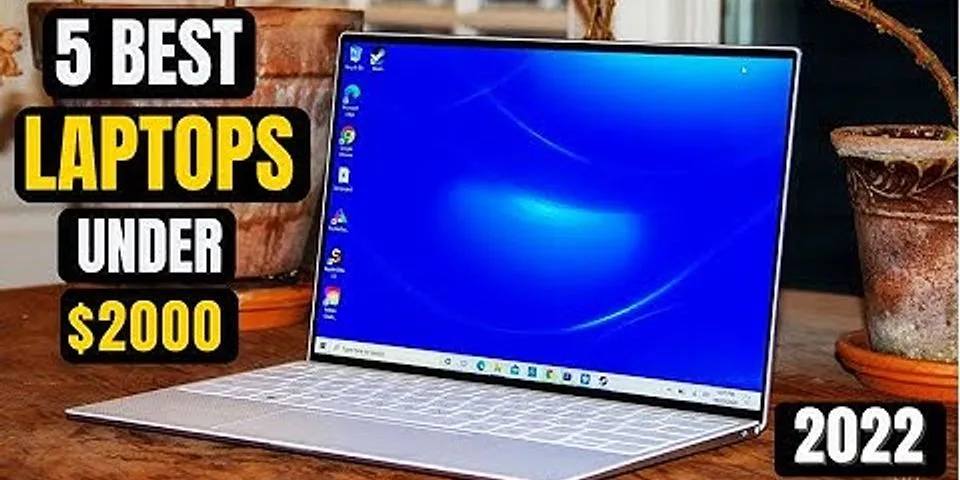 Top laptop under $2000