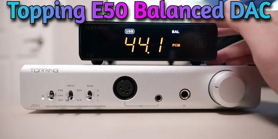 Topping E50 audiosciencereview