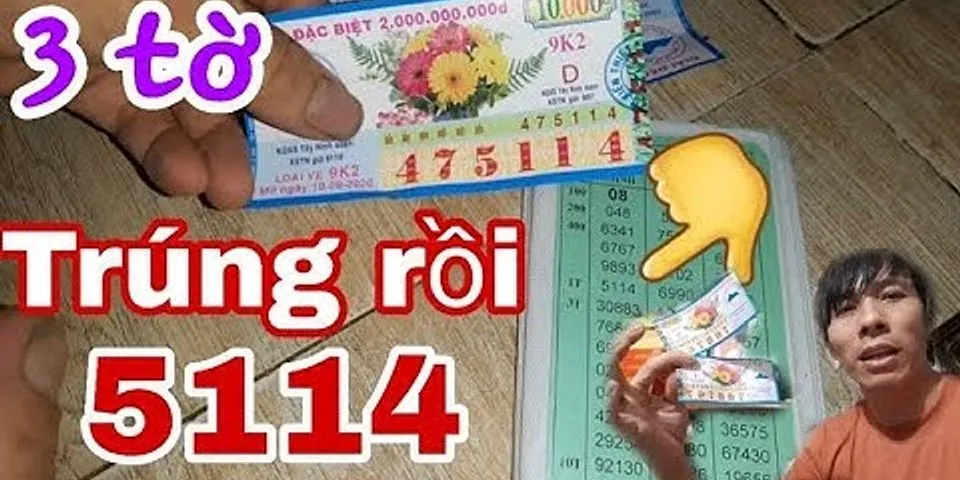 Trúng 4 số cuối được bao nhiêu tiền