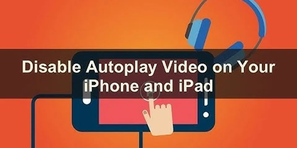Turn off Autoplay YouTube iPad