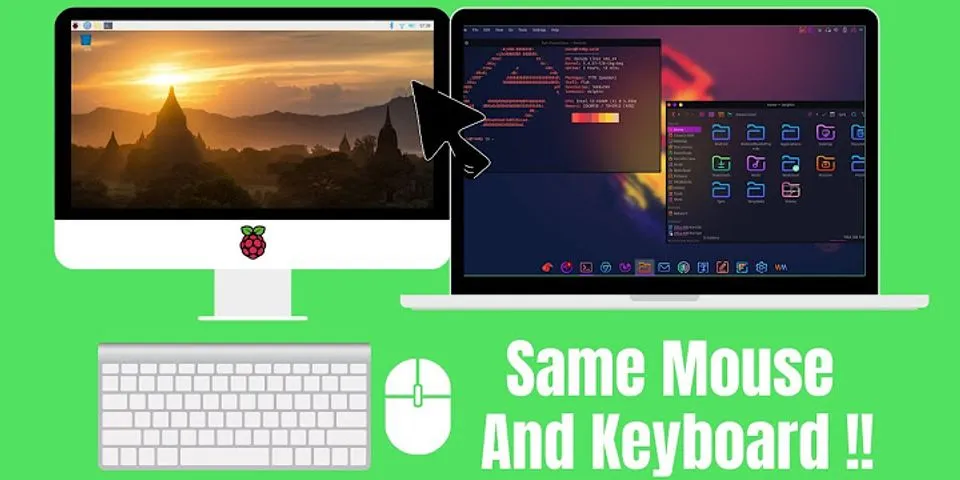 Use laptop as monitor and keyboard for Raspberry Pi