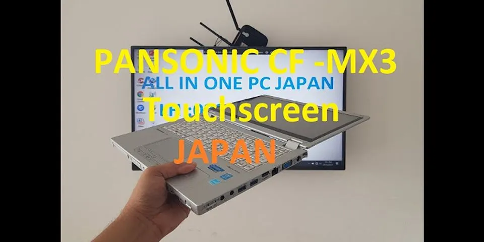Video player for touch screen Laptop