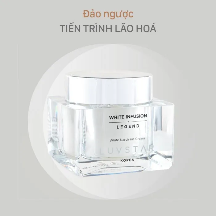 Kem dưỡng Luvstar White Narcissus Cream