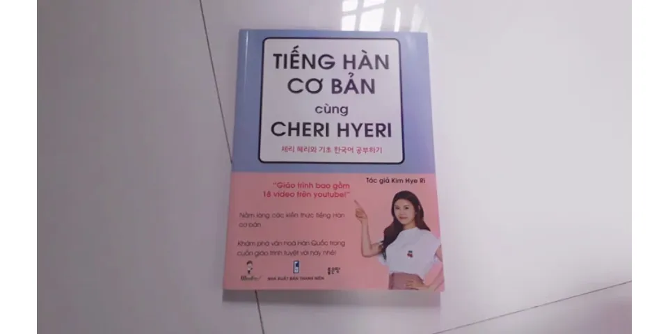 Sách học tiếng Hàn Cheri Hyeri