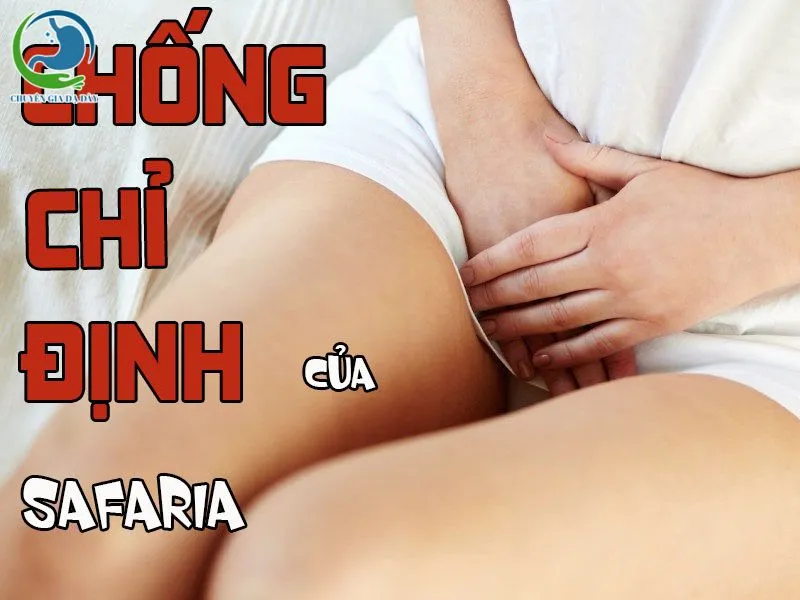 Hình ảnh: Chống chỉ định của Safaria