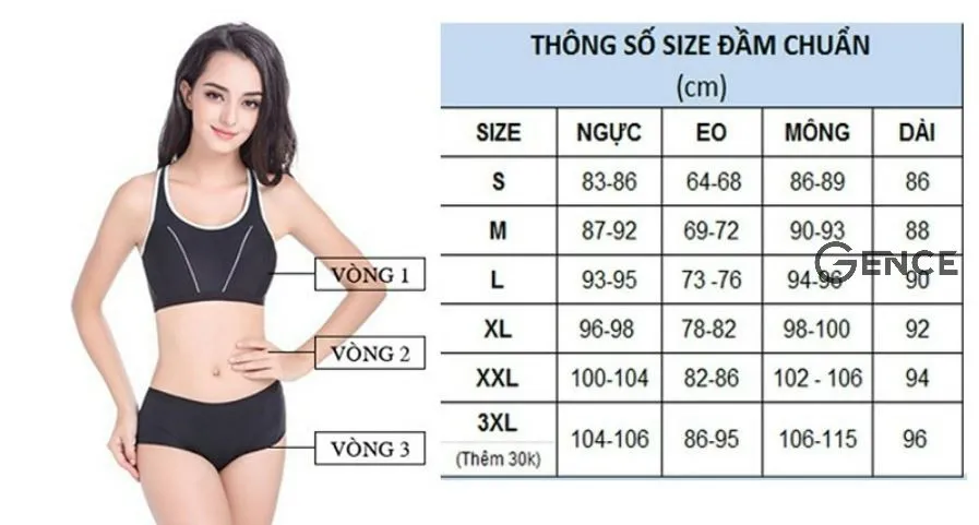 Chuẩn Size l là bao nhiêu kg nữ bao nhiêu kg nam