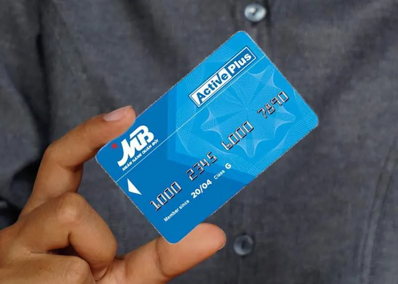 Thẻ ATM Active Plus của MB