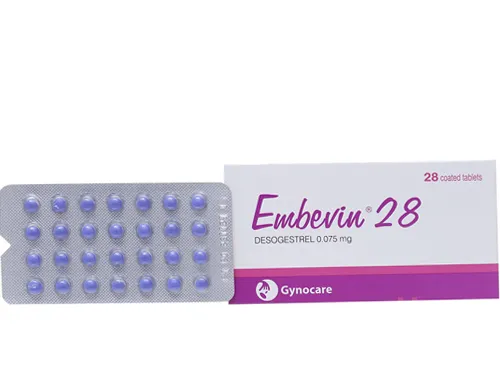 Embevin 28 là một thuốc tránh thai dùng hàng ngày.