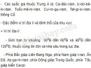 Quan sát hình 5.7 hãy cho biết Trung Á có những quốc gia nào ? Vị trí địa lí và lãnh thổ của khu vực có đặc điểm gì ?