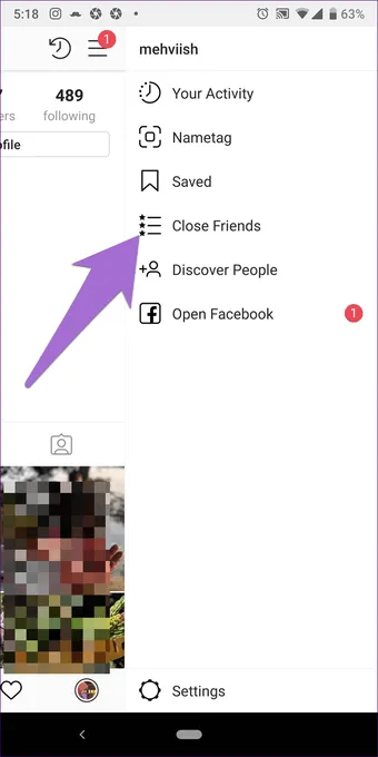 Close Friends Feature Instagram 3